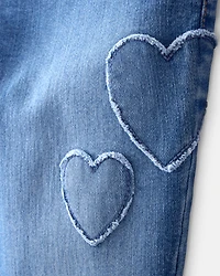 Girls Denim Skinny Jeans - Blue