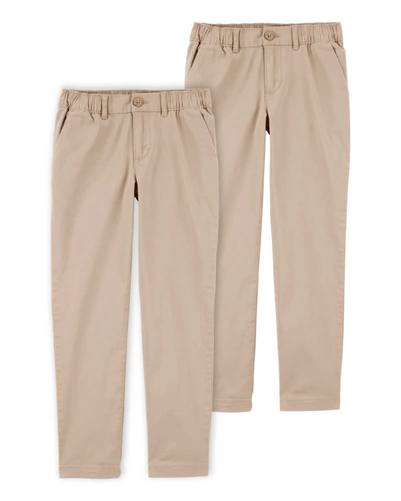 Kid -Pack Stretch Chino Uniform Pants