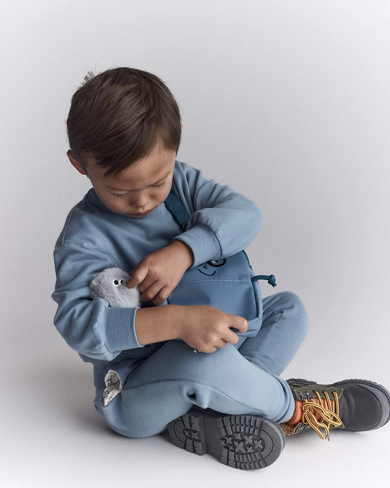 Toddler Squish Bag Charm - Grey