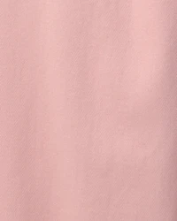 Girls 2-Piece 'Love' Fleece Pullover & Pant Set - Pink
