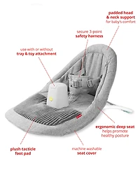 Silver Lining Cloud Upright Activity Floor Seat & Tray Set