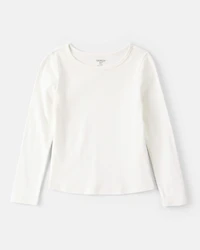 Girls 2-Piece Denim Long-Sleeve Dress Set