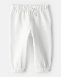 Baby Girl 2-Piece Snow Day Bodysuit & Pant Set - Cream/Blue