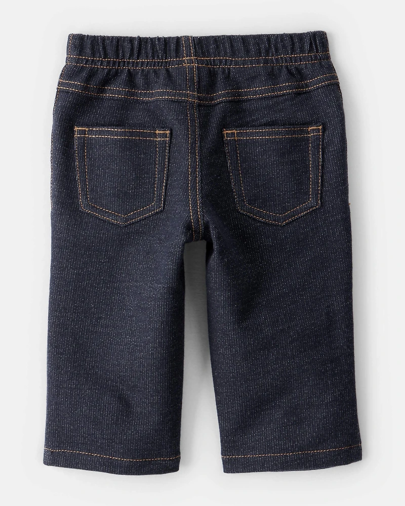 Baby Girl 3-Piece Aztec Sherpa Cardigan Outfit Set