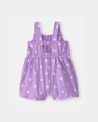 Baby Girl Fish Romper - Purple