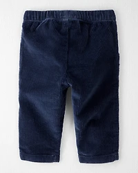 Baby Organic Cotton Corduroy Drawstring Pants