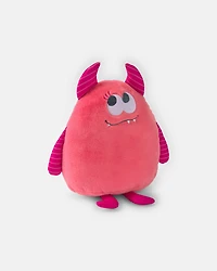 Girls Monster Plush Toy - Pink/Purple