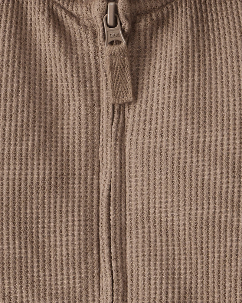 Baby Bear Long-Sleeve Jumpsuit - Brown