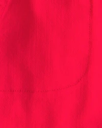 Toddler Boy Twill Shorts - Red