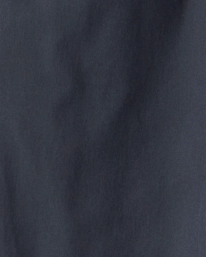 Boys Active Woven Joggers - Black