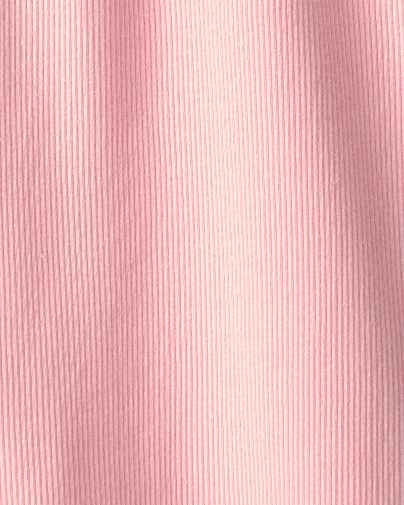Girls Eyelet Top - Pink
