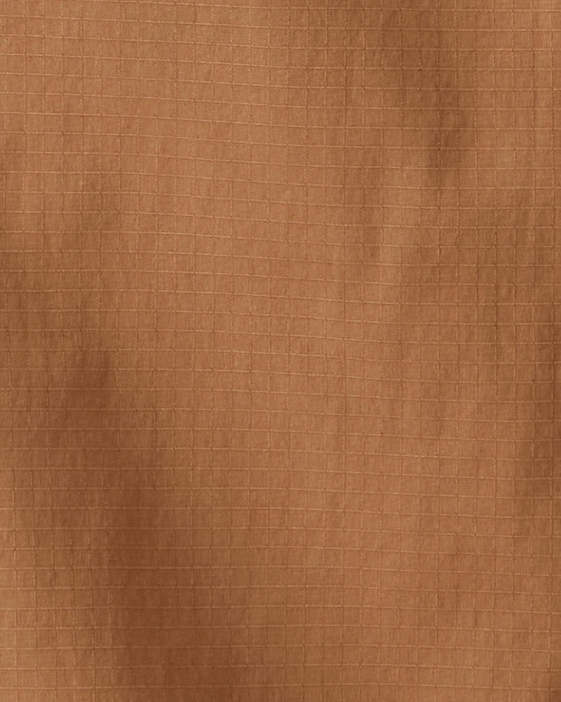 Boys Cotton Fashion Cargo Pants - Brown