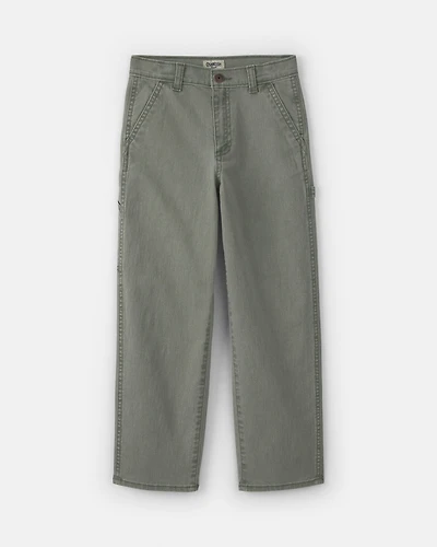 Boys Straight-Leg Pants - Green