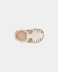 Baby Girl Every Step® First Walker Sandals - White