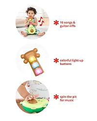 Farmstand Rock-A-Mole Guitar Baby Toy