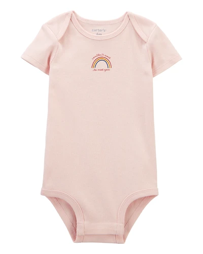 Baby Girl Preemie Rainbow Bodysuit