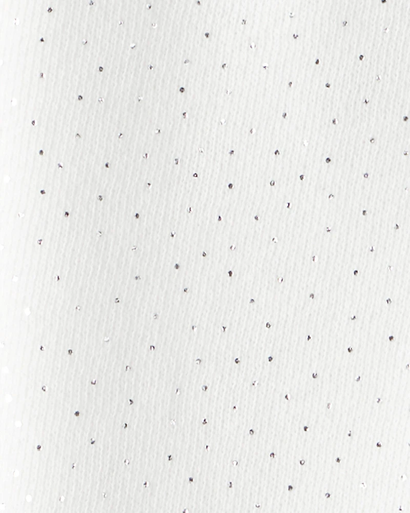 Baby Girl 2-Piece Snow Day Bodysuit & Pant Set - Cream/Blue