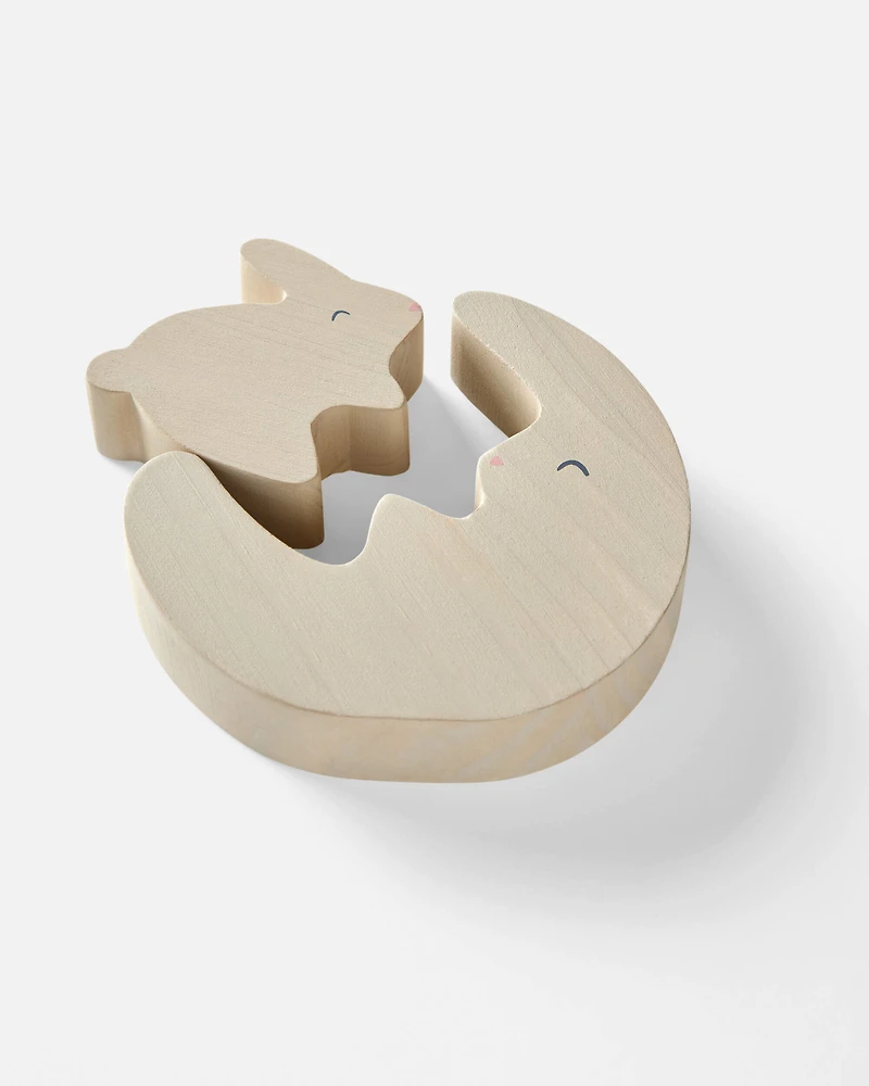 Little Planet Bunny Wooden Puzzle