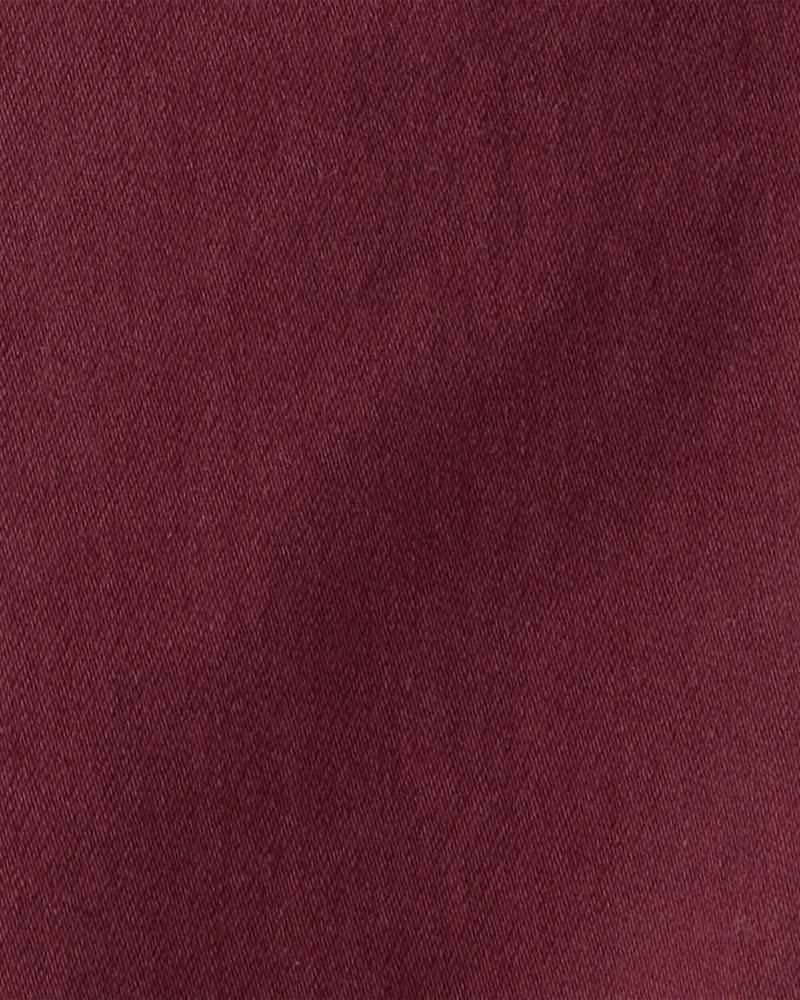 Toddler Boy  Pull-On Slim Fit Pants - Red