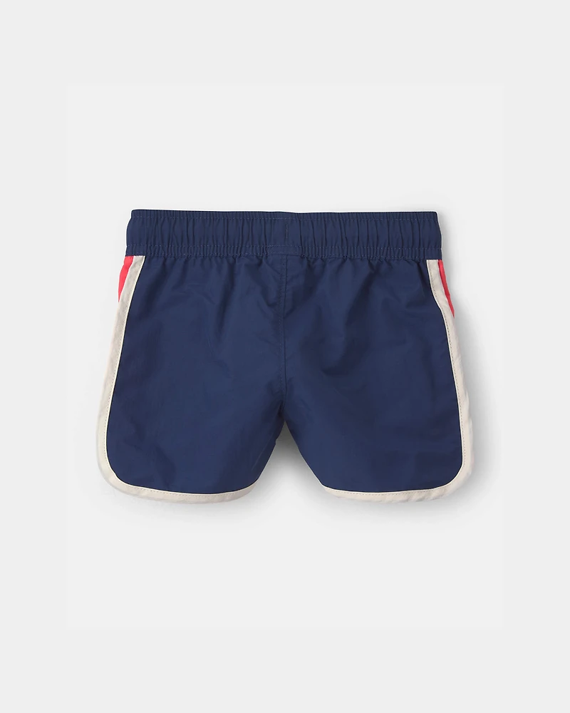 Toddler Boy Active Shorts - Navy Blue