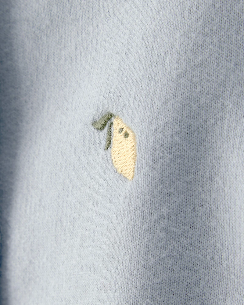 Baby Girl 3-Piece Sleeveless Top & Short Set - Blue