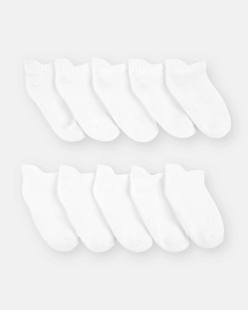 Toddler 10-Pack No Show Socks