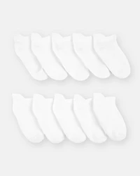 Toddler 10-Pack No Show Socks