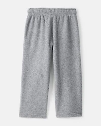 Toddler Boy Fleece Pants - Grey