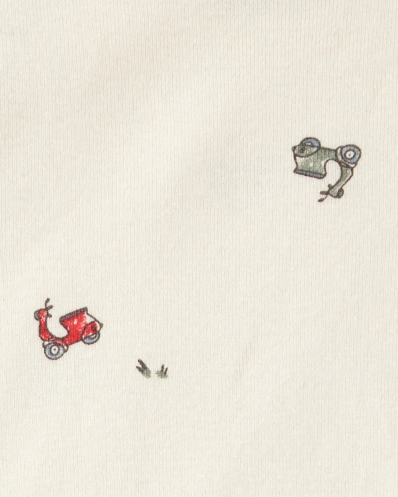 Baby 3-Piece "Along For The Ride" Little Cardigan Set