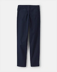 Girls 2-Pack Uniform Skinny Pants - Navy