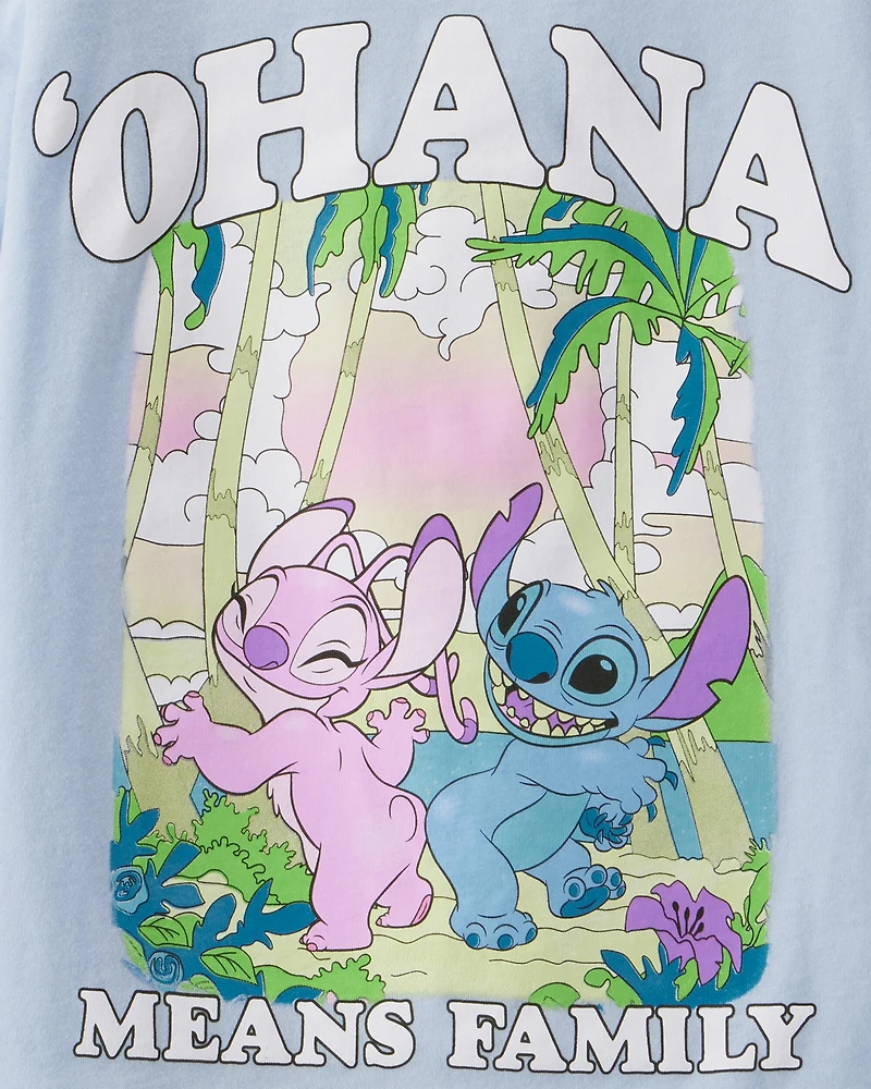 Girls 2-Piece Stitch Outfit Set