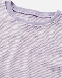 Kid Striped Organic Cotton Pajamas Set