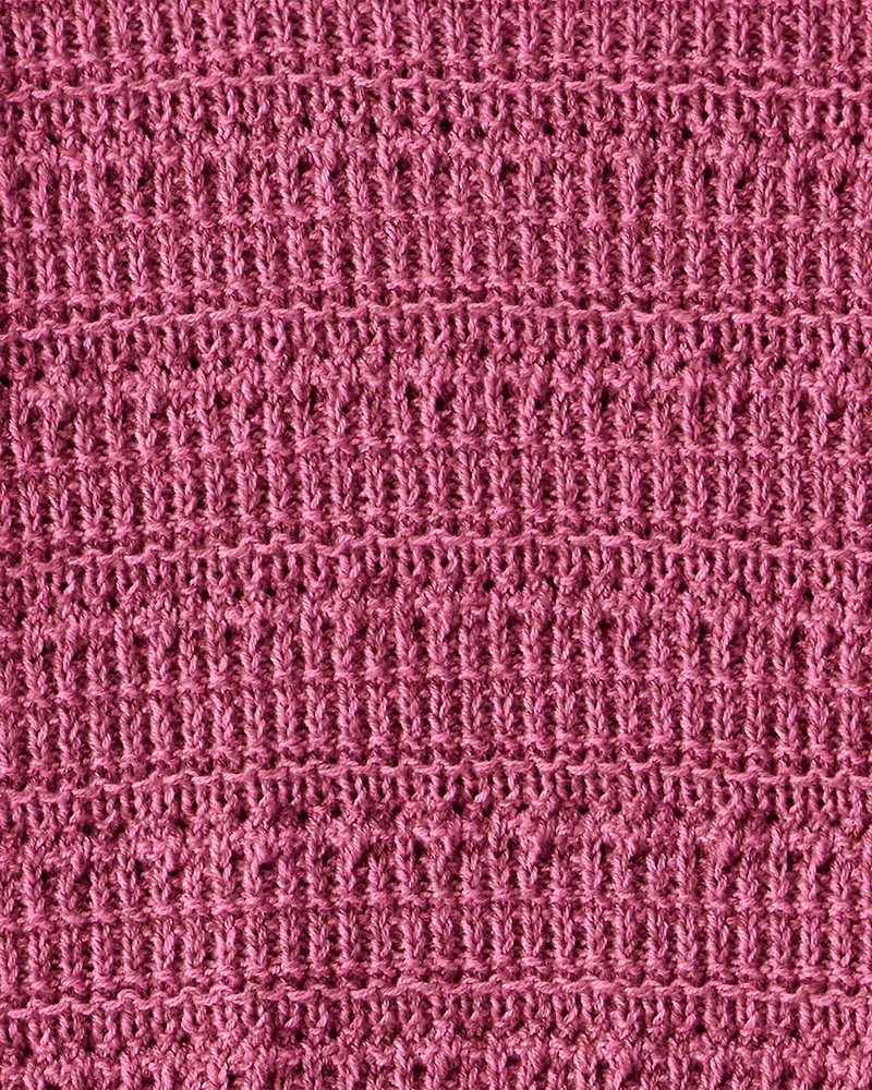 Toddler Girl Long-Sleeve Sweater - Pink