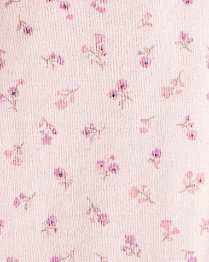 Baby Girl 4-Pack Koala Print Cotton Long-Sleeve Multipack Bodysuits - Multi