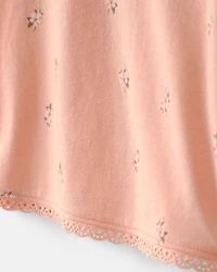 Toddler Girl Floral Top - Pink