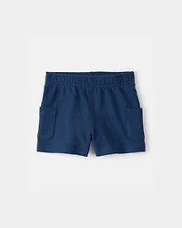 Baby Boy 2-Piece Car Top & Short Set - Blue