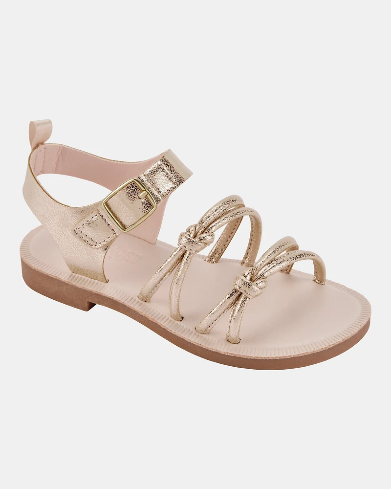 Toddler Casual Sandals - Gold
