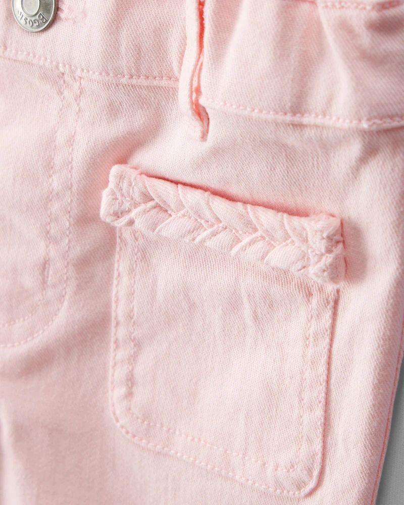 Baby Girl Cotton Flare Pants