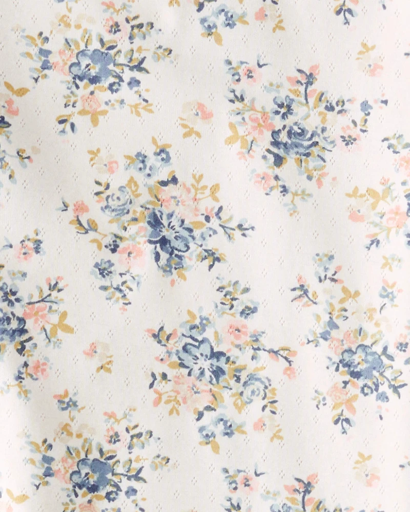 Girls Organic Cotton Pajamas Set