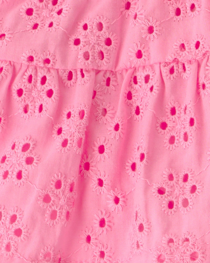 Baby Girl 2-Piece Ice Cream Top & Short Set - Pink