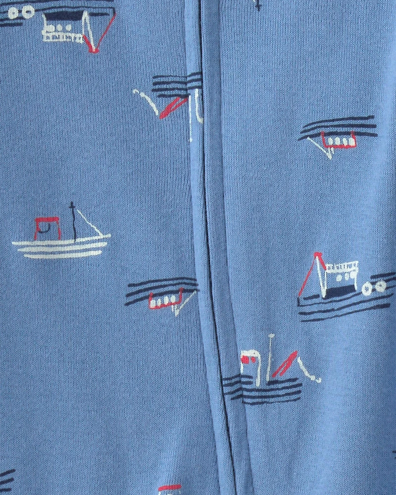 Baby Boy 2-Pack Boat Sleep & Play Pajamas - Blue