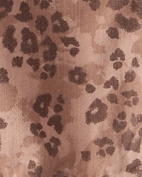 Girls Leopard Print Long-Sleeve Fashion Jacket - Brown