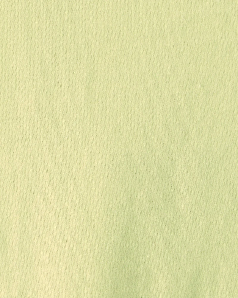 Toddler Girl Peplum Tank Top - Green