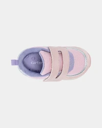 Baby Girl Every Step® First Walker Casual Shoes - Pink/Purple