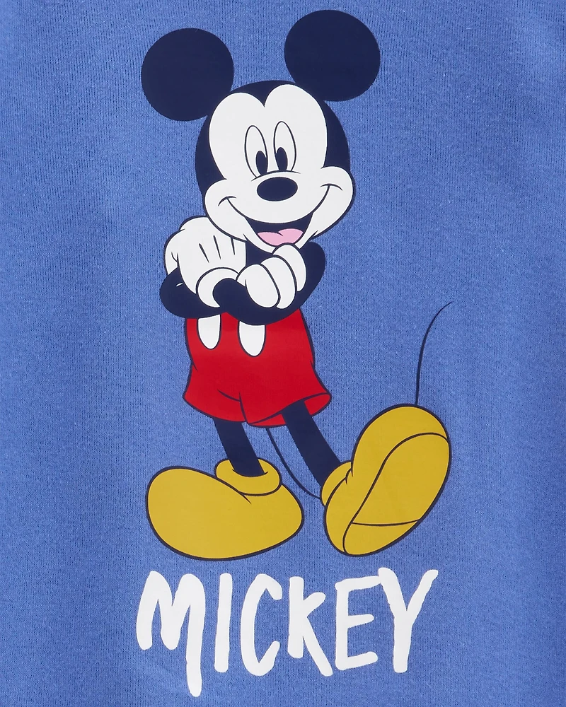 Toddler Disney© Mickey Mouse Snug-Fit Cotton 2-Piece Pajamas - Blue