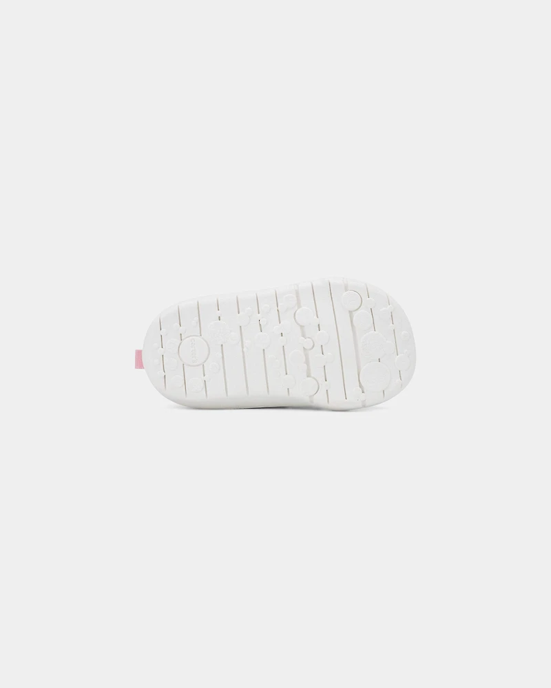 Baby Girl Every Step® First Walker Shimmer Sneakers - Pink
