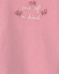 Baby Girl 4-Piece Long-Sleeve Top & Pant Set - Pink