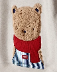 Toddler 'Josh B'gosh' Bear Fleece Sweatshirt - Heather Cream