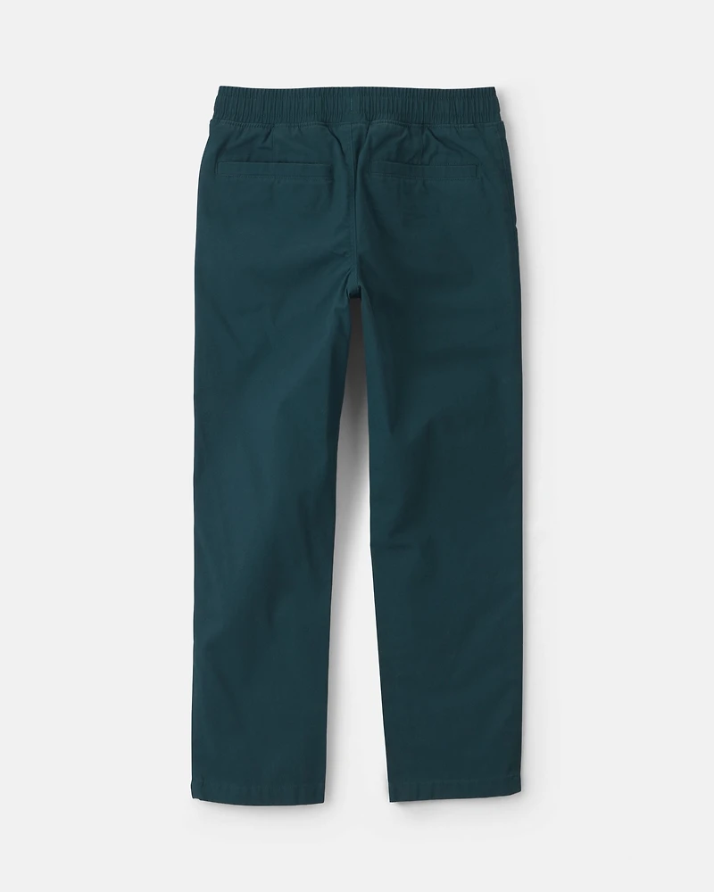 Boys Twill Pants - Teal