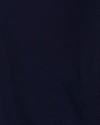 Kid Slim Tapered Chino Uniform Pants - Navy